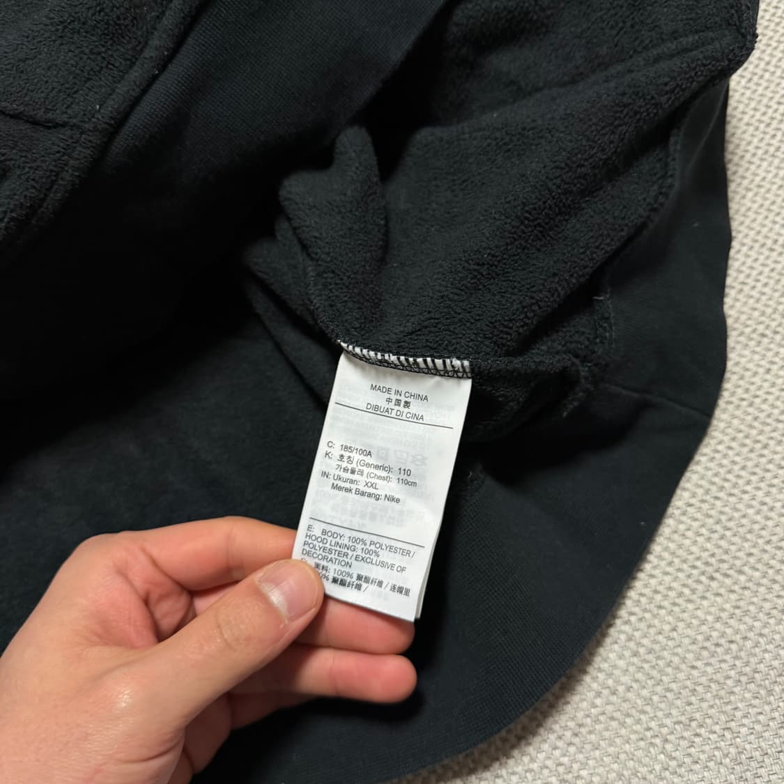 에어조던 플리스 후드티 상품이미지3