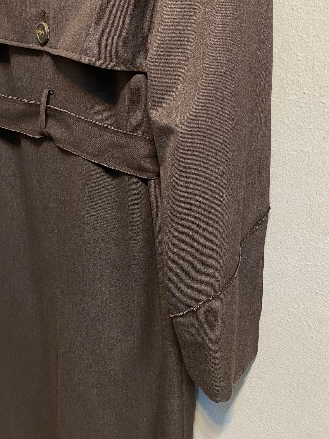 마땡킴 브라운 싱글 코트 상품이미지7