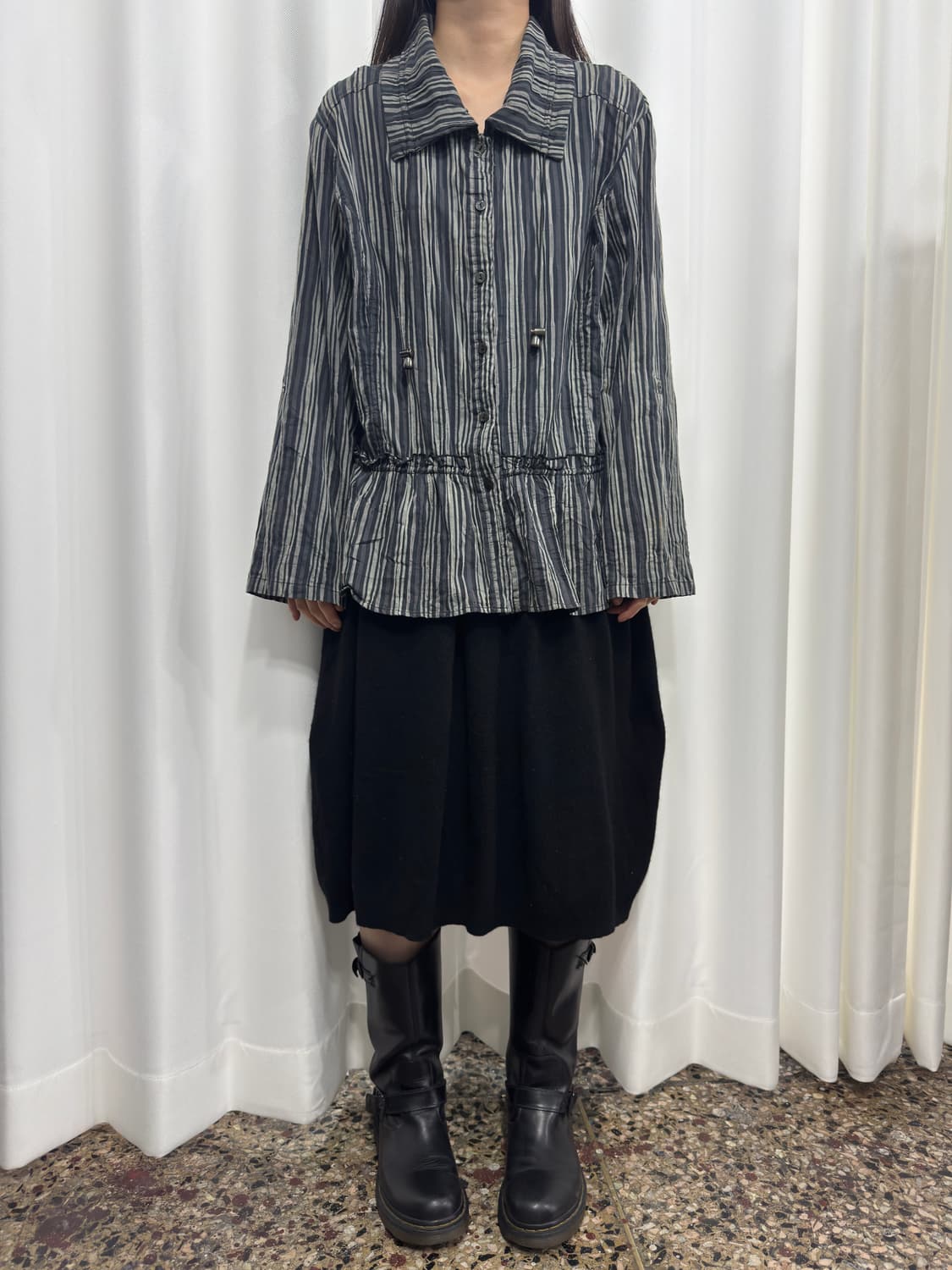 stripe string shirt 상품이미지3