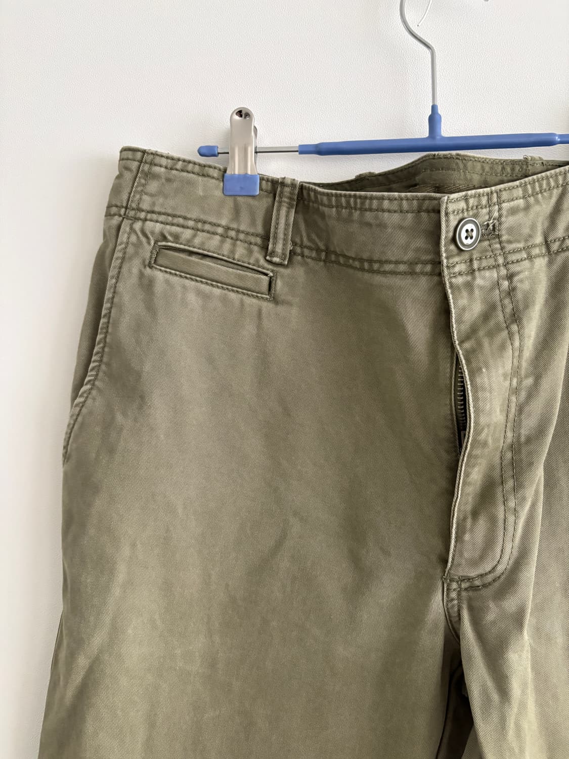 바나나 리퍼블릭 카키색 남성 면바지 상품이미지2