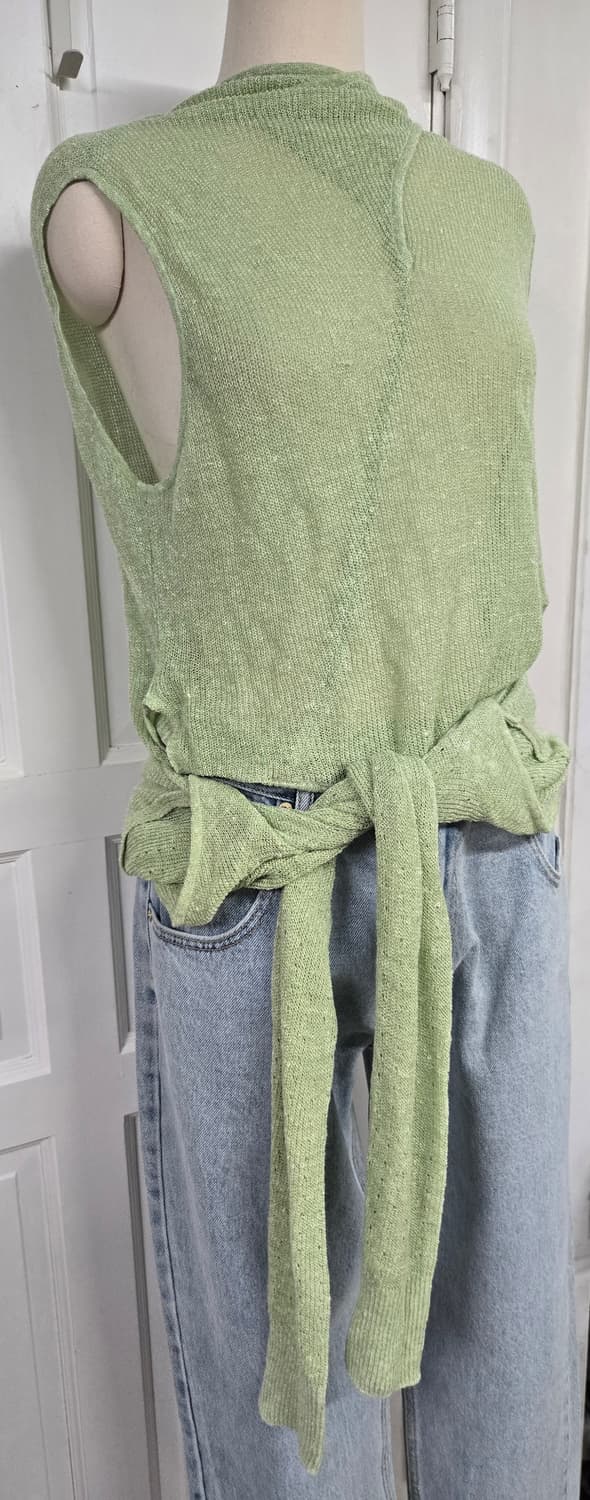 앤더슨벨 레이어드니트/더바넷 브라이튼데님 팬츠 상품이미지4