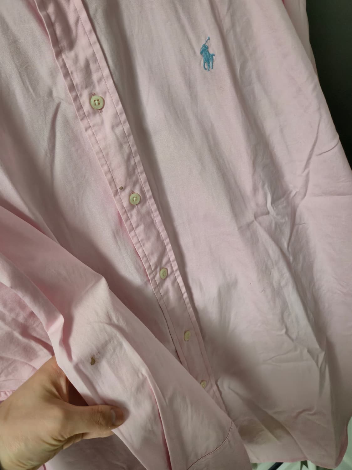 랄프로렌 폴로 핑크 셔츠 상품이미지8