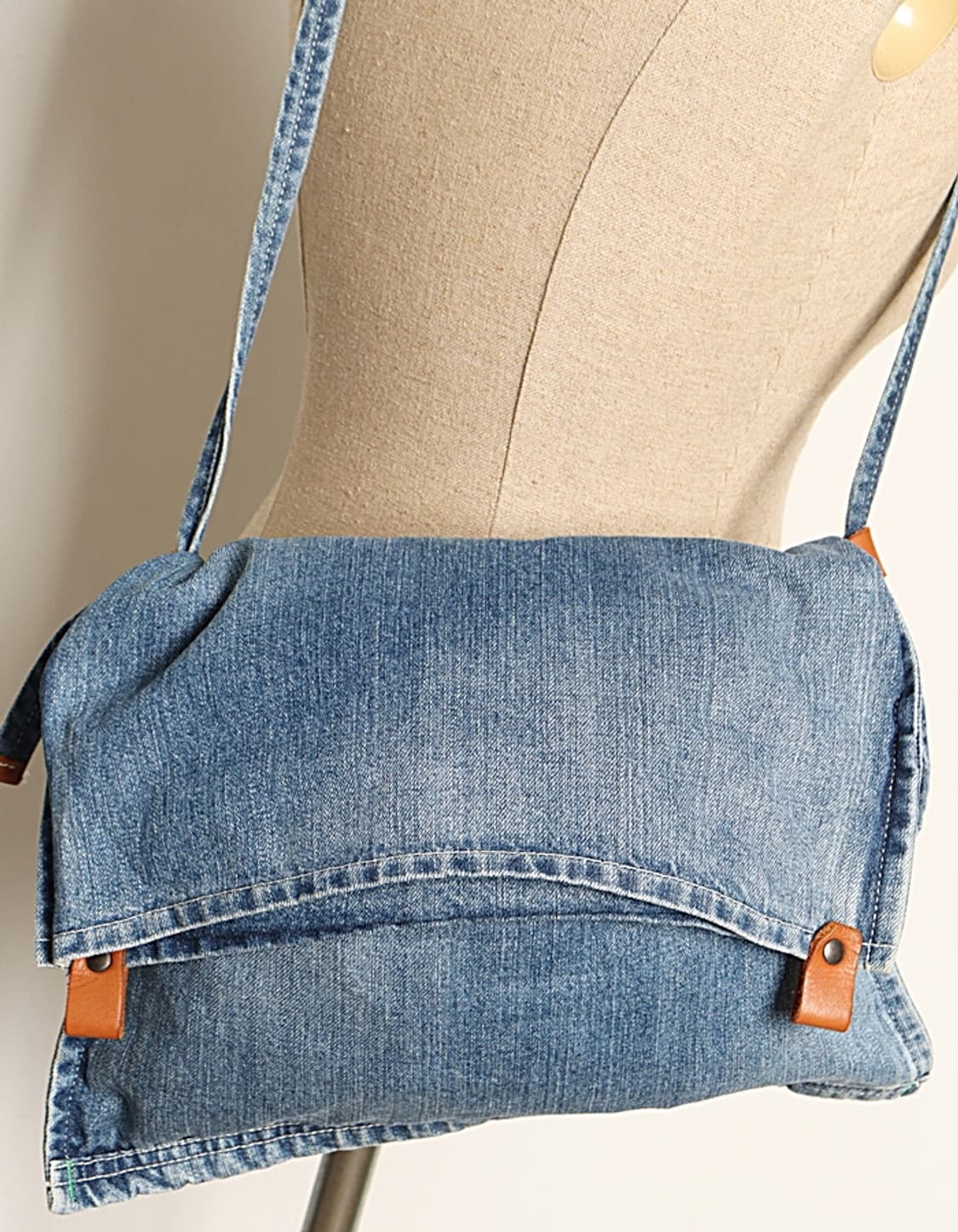 Lo Lo La vo Denim Cross Bag 상품이미지2
