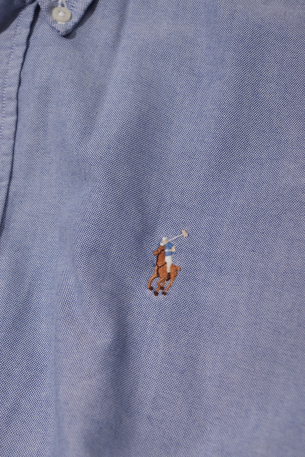 RALPH LAUREN 일본판 옥스퍼드 반팔 셔츠 size 41/105 상품이미지5