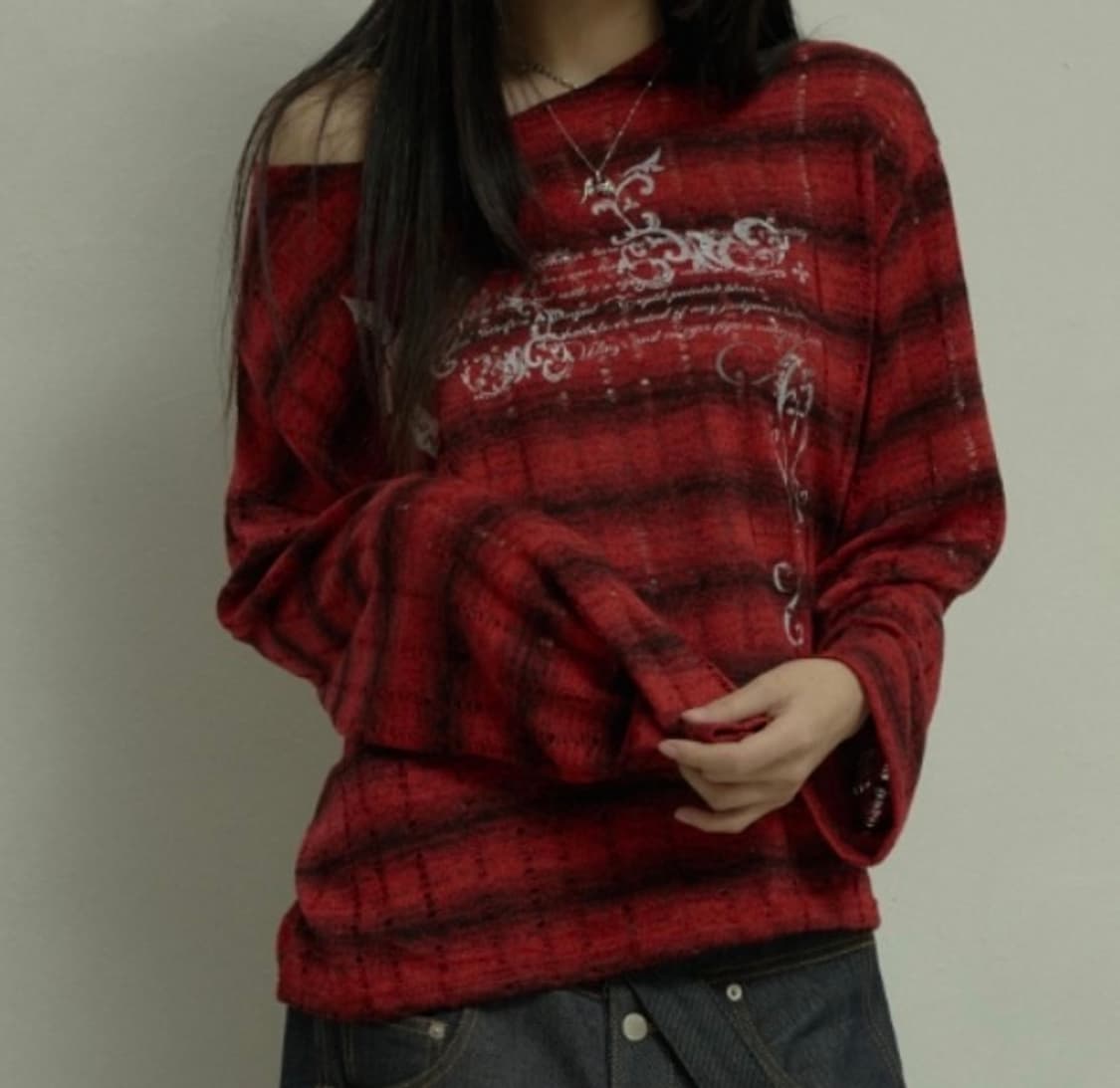 시스루 롱슬리브 상품이미지1
