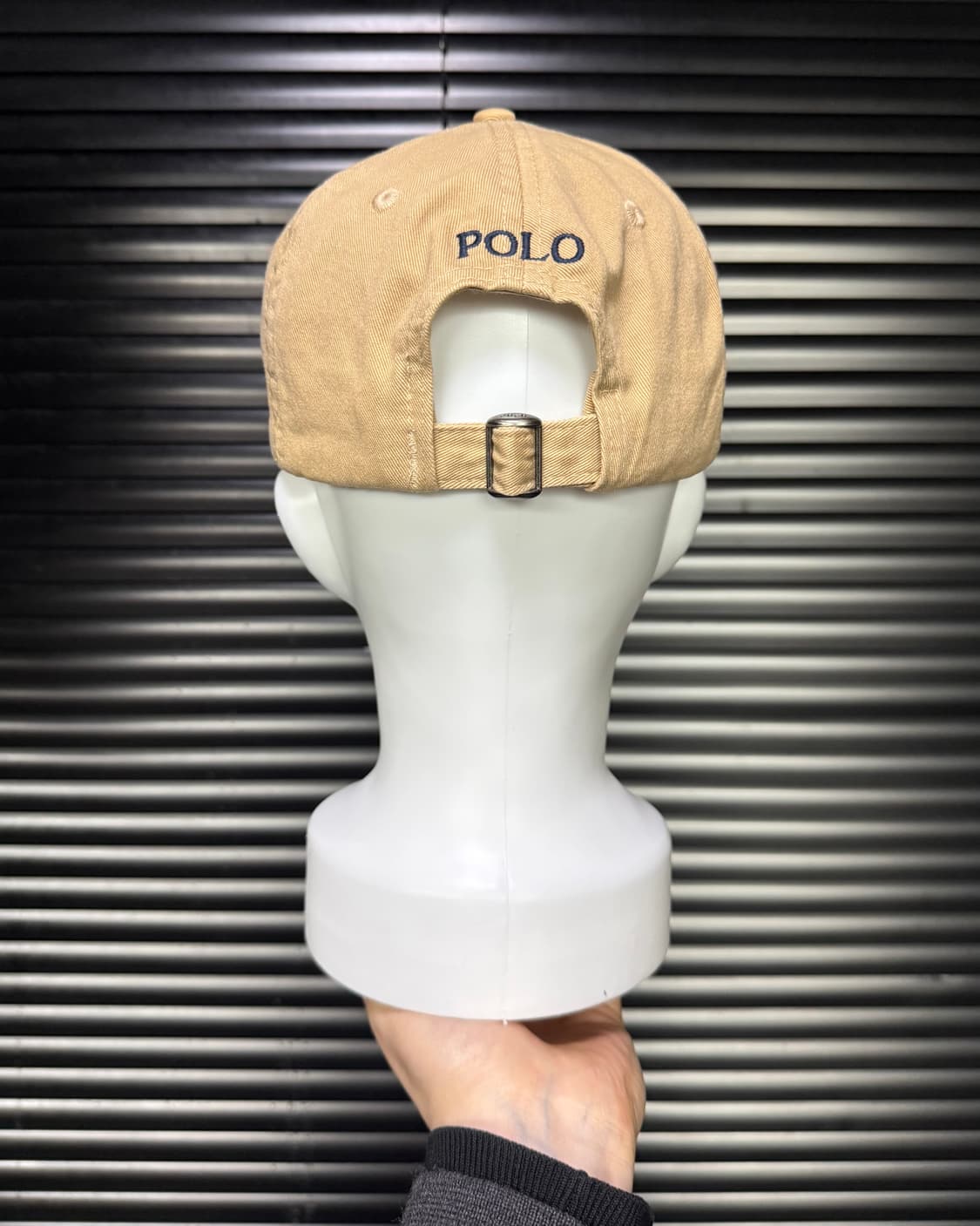 폴로 랄프로렌 면 코튼 베이지 카멜 치노 모자 볼캡 클래식 포니 베이스볼 상품이미지4