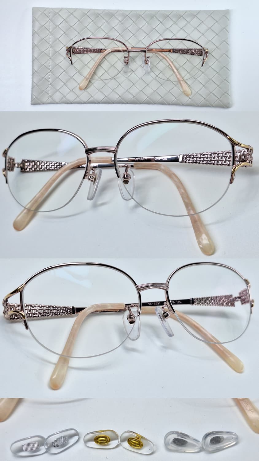 올드 셀린느 CL-6521 반무테 안경테 명품 일본 수입 하이엔드 고급  상품이미지4
