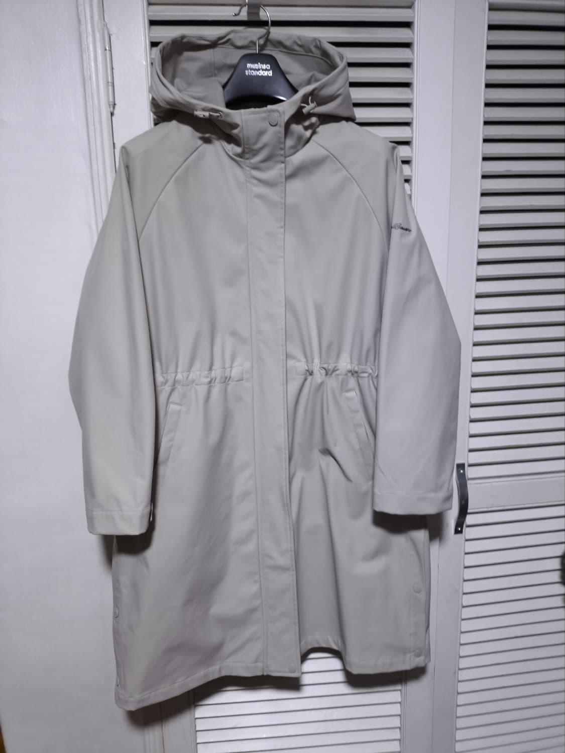 XL 에디바우어 허리 밴딩 라인 후드 자켓 상품이미지1