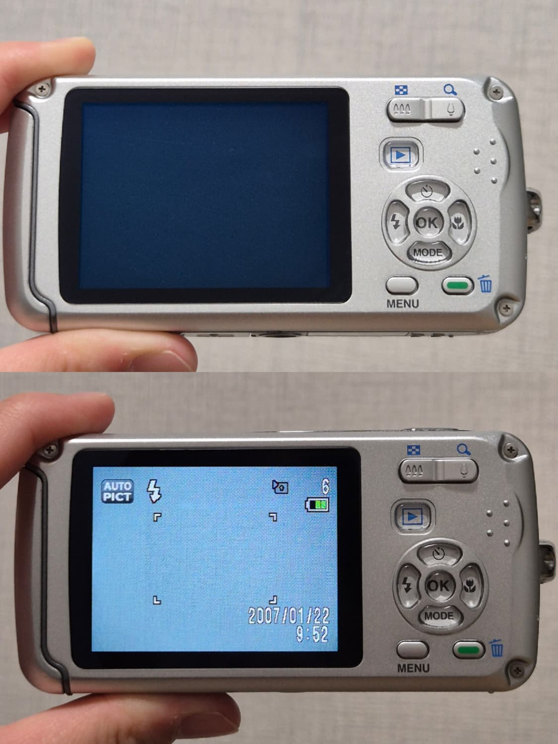한글지원🤍 Pentax Optio W30 실버 🤍 상품이미지9