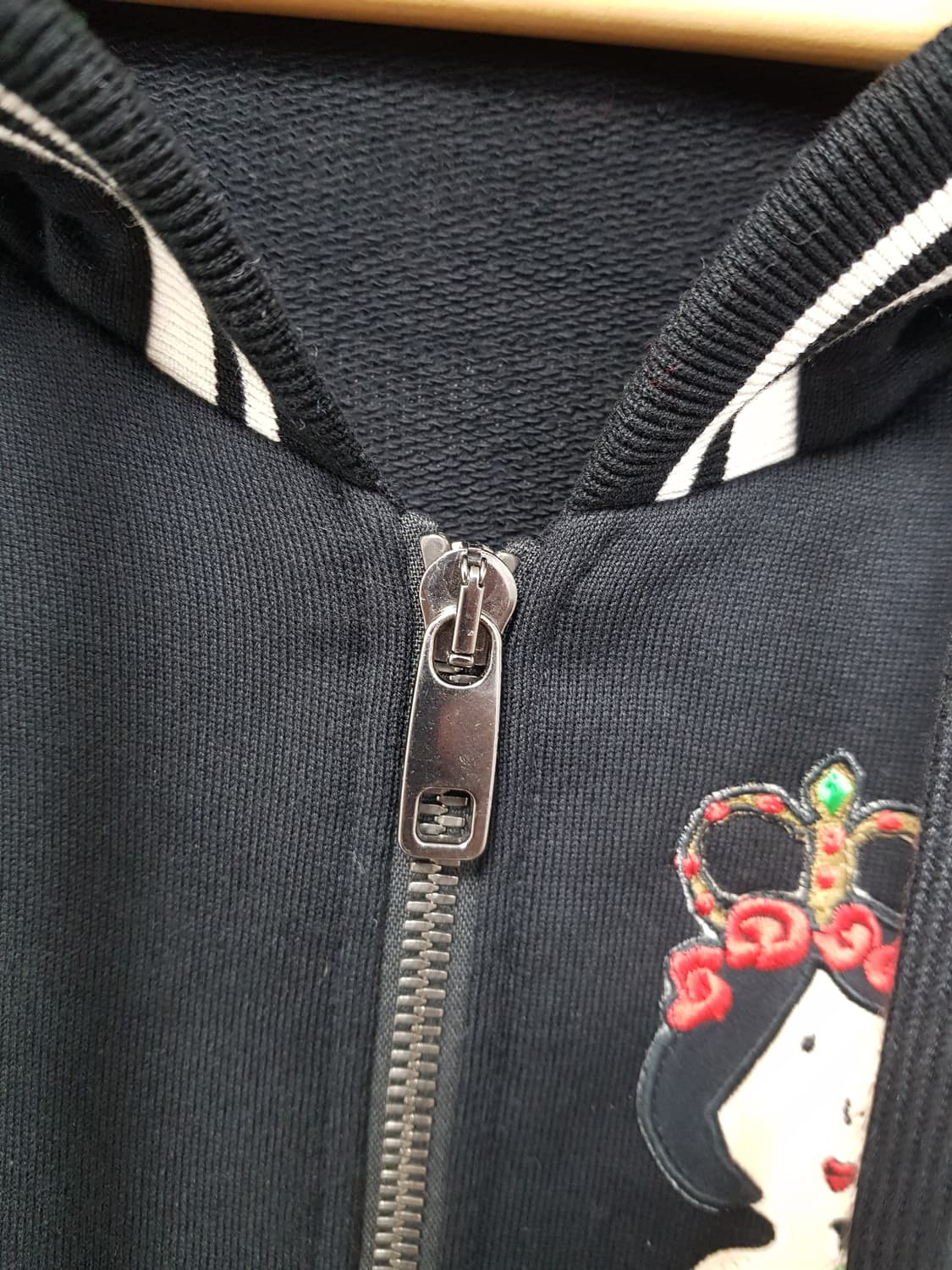 [48/95~100/정품] 돌체앤가바나 캐시미어혼방 후드집업 상품이미지5