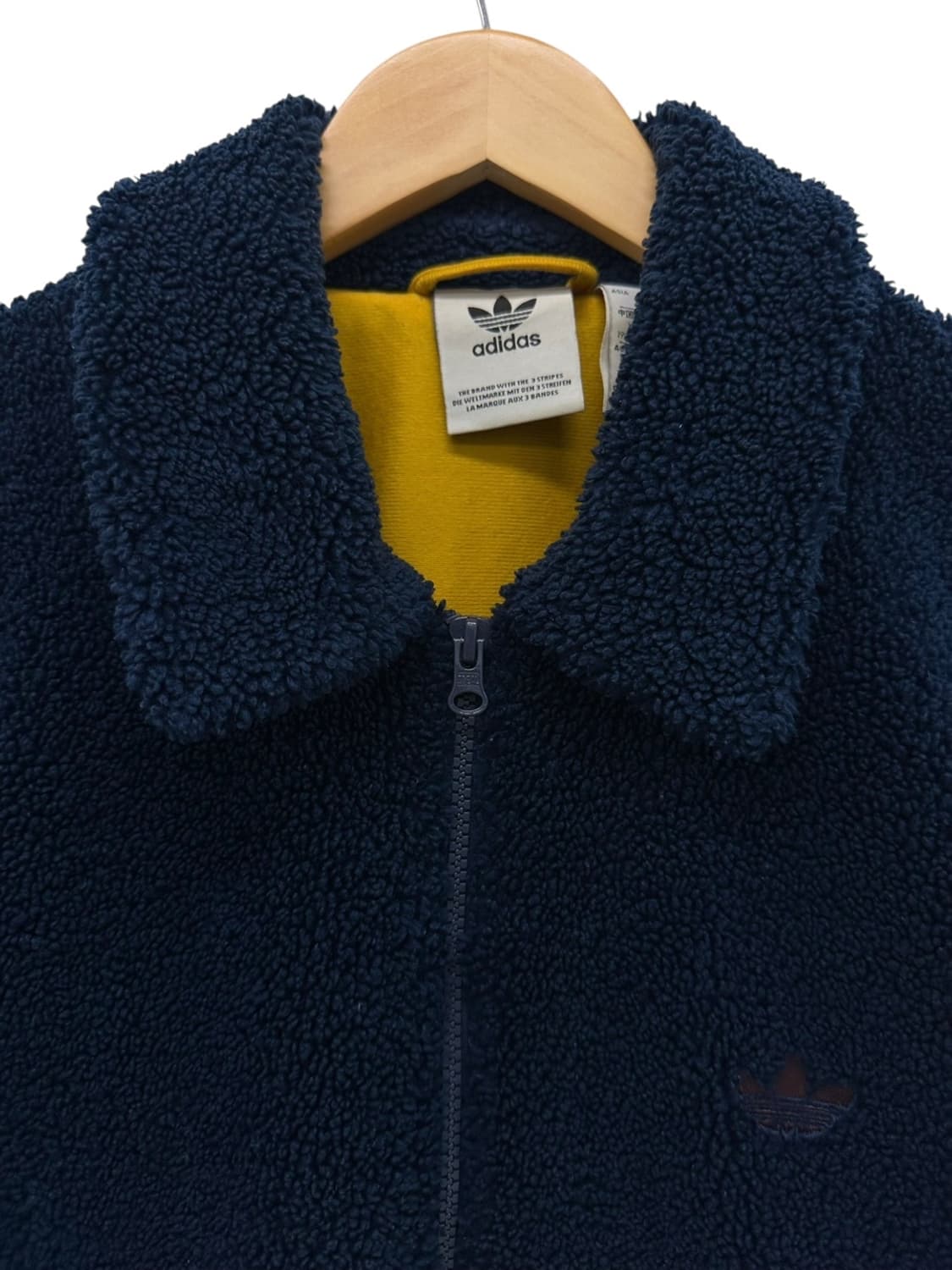 아디다스 불꽃로고 플리스 후리스 네이비 (XL~2XL) 상품이미지3