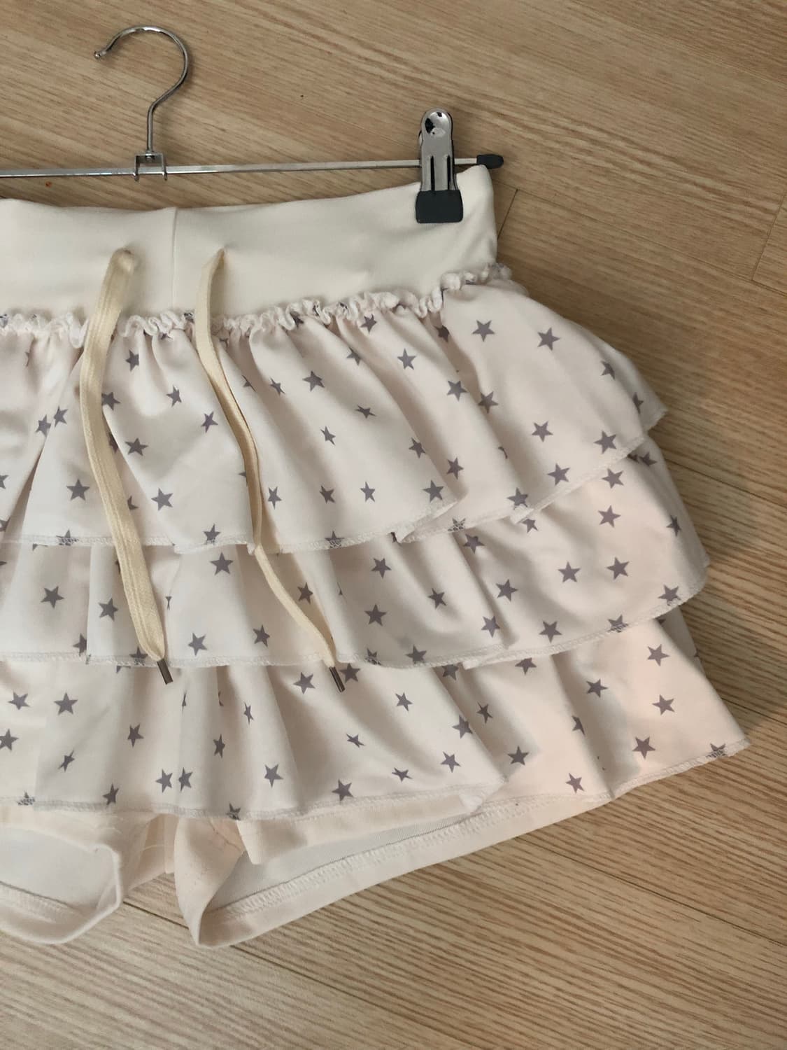 새상품 착샷 O 별 캉캉 미니 스커트 숏스 키치,러블리 상품이미지2