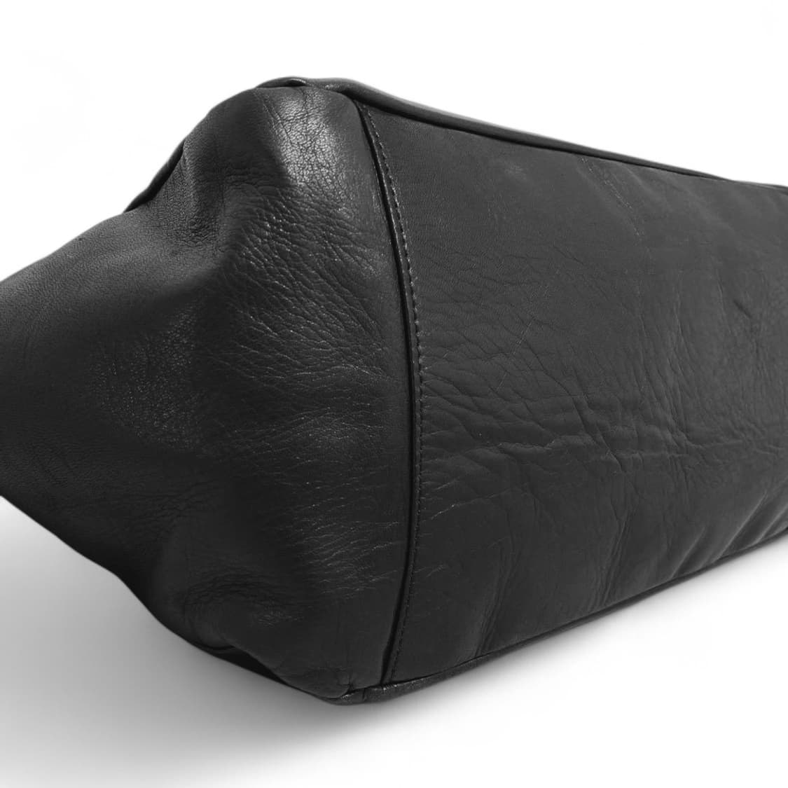 요지 야마모토 느와르 소가죽 토트백 큰사이즈 상품이미지5