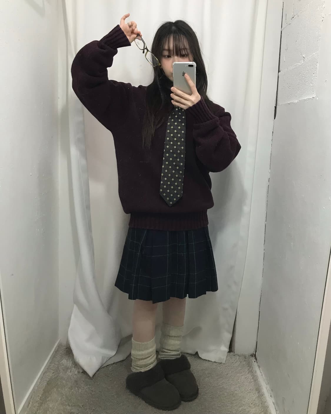 핀터깔 너드 괴짜 코디 세트 🤍 상품이미지4