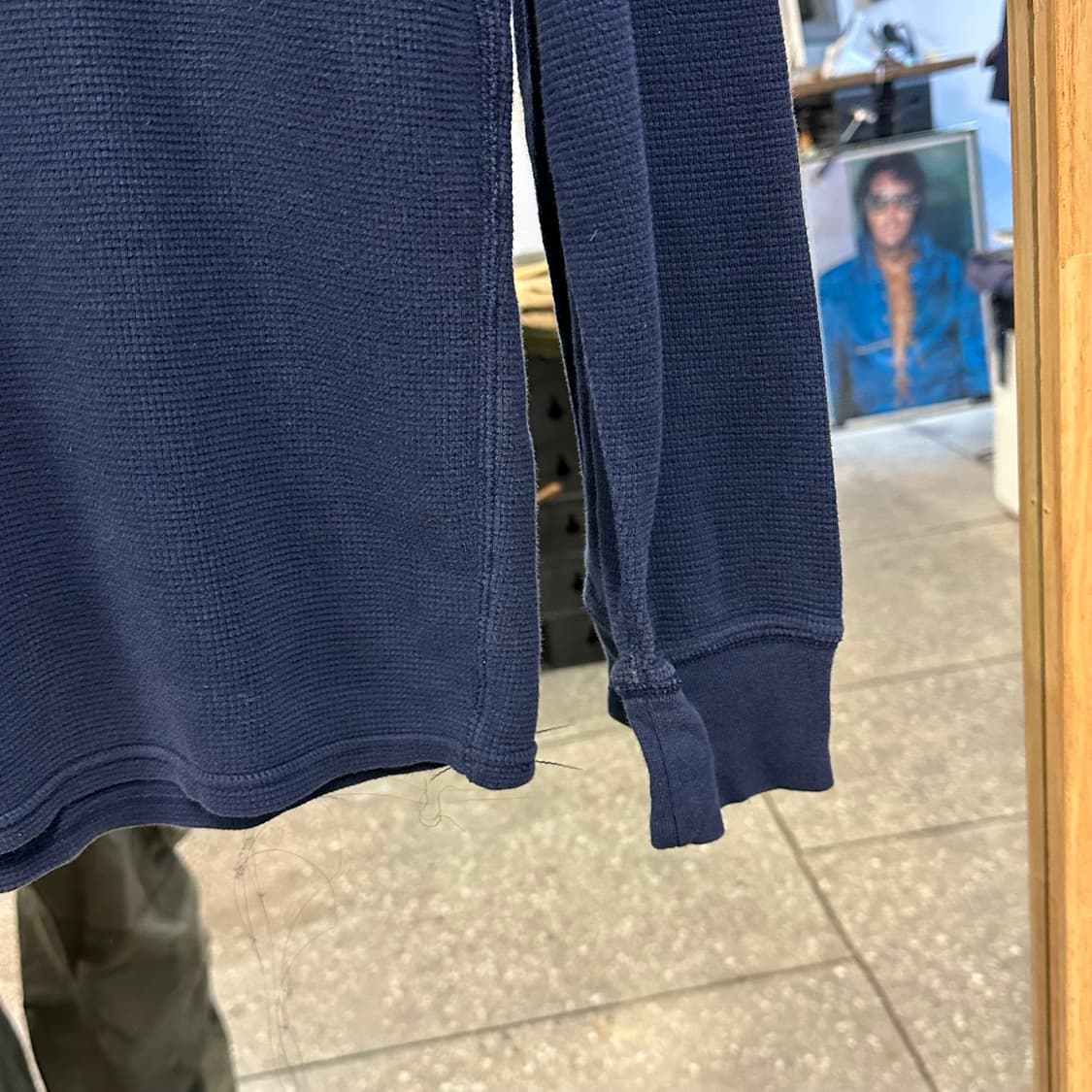 폴로 와플 롱슬리브  상품이미지4
