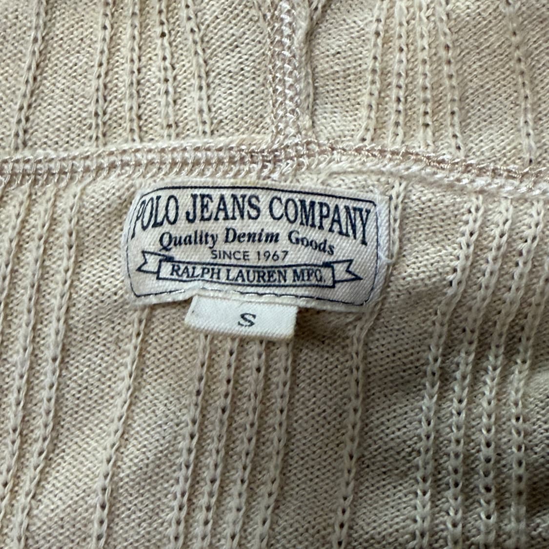 Y2k 폴로 진스 니트 후드 상품이미지2