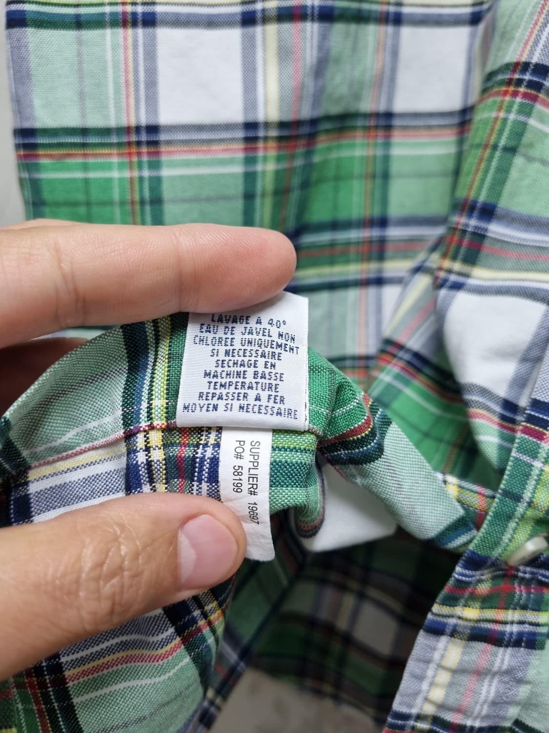 [xl/110/정품] 폴로 랄프로렌 체크셔츠 상품이미지7