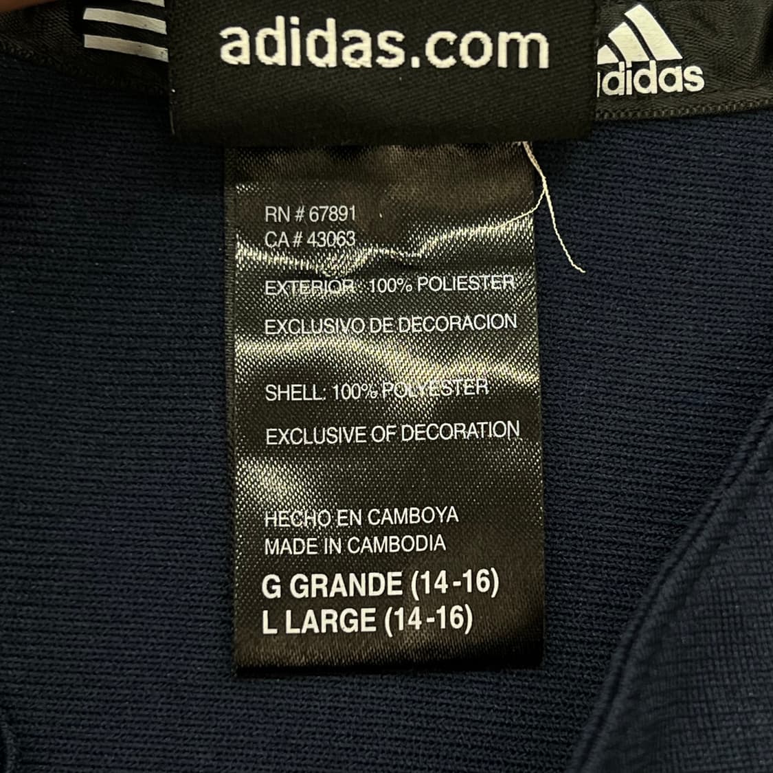 아디다스 올드스쿨 반팔져지 r3539 상품이미지7