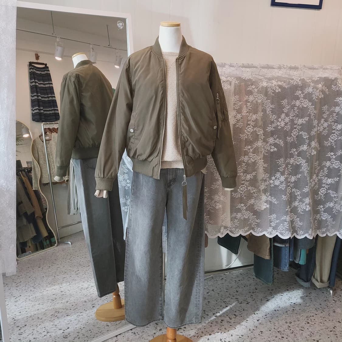 Emsexcite 항공 점퍼 상품이미지1