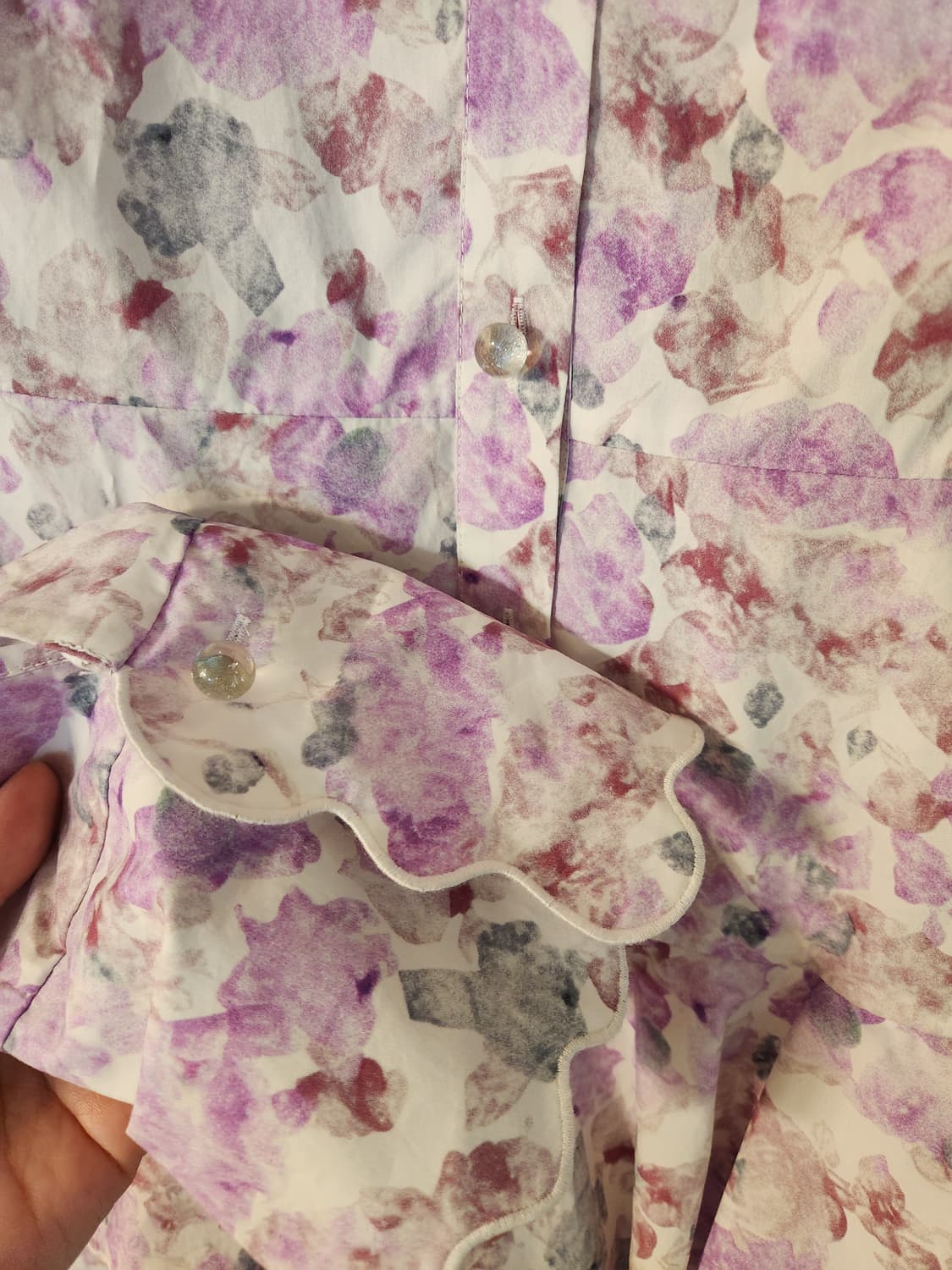 앤아더스토리즈 수잔팡 티어 미니 드레스 상품이미지3