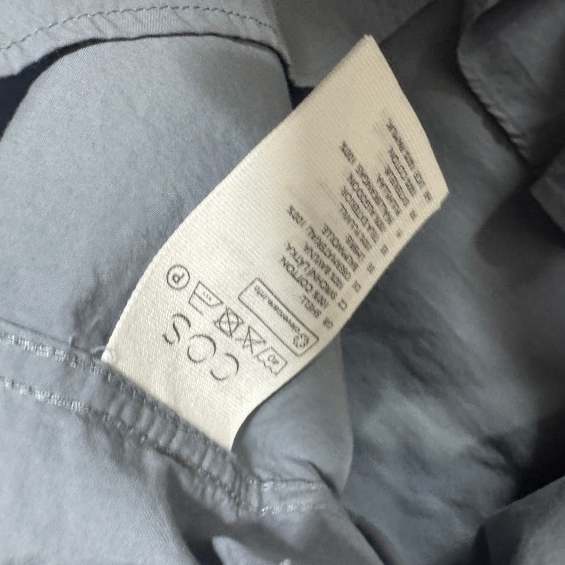 cos 코스 오버핏 셔츠 XL사이즈  상품이미지3