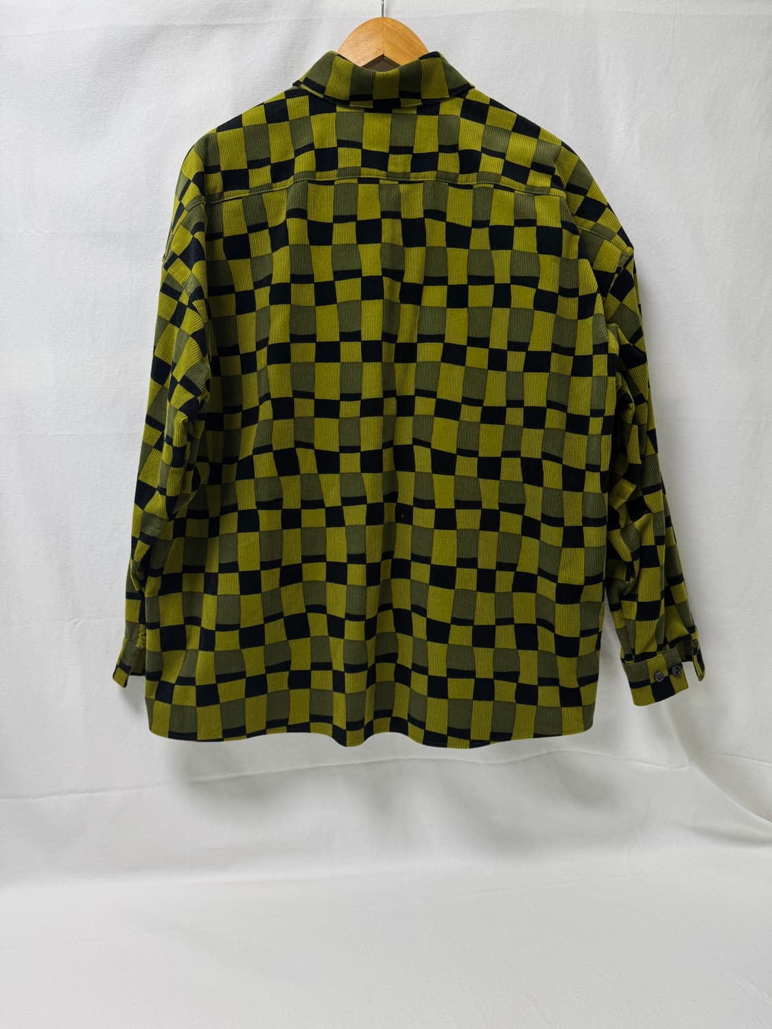 마르니 코듀로이 체크 셔츠 46 상품이미지7