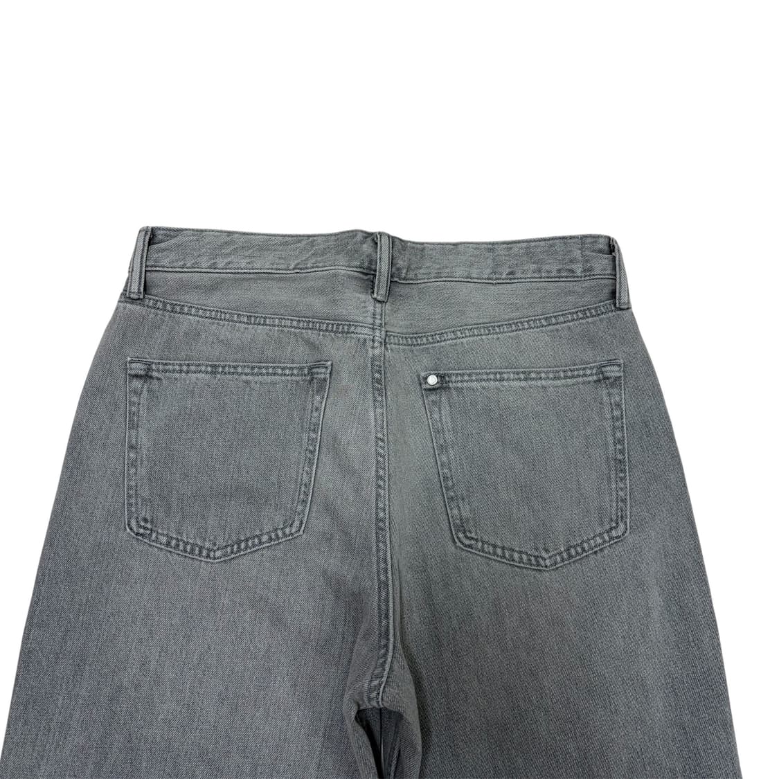 H&M 루즈핏 데님 그레이 상품이미지5