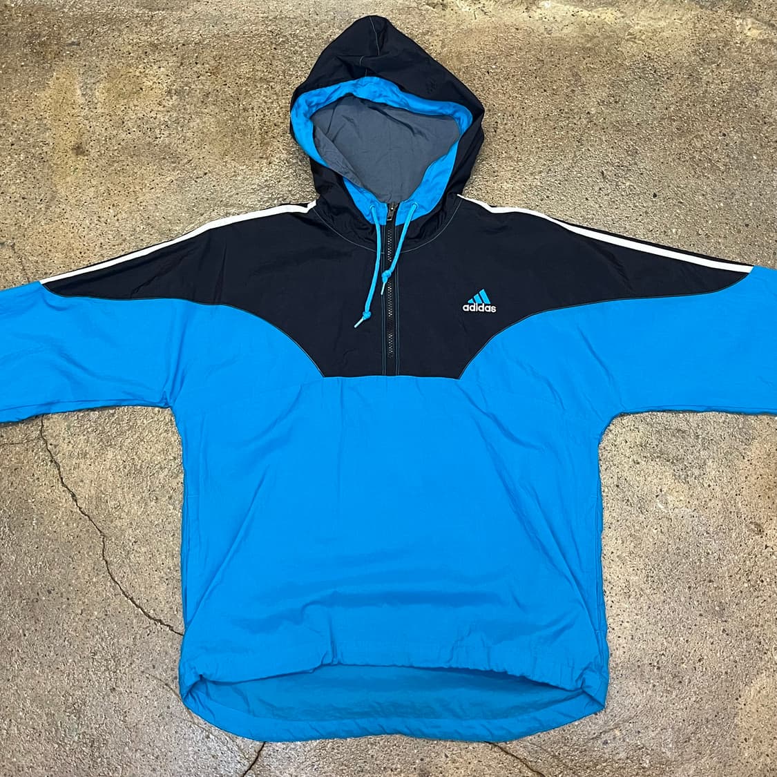 미국 빈티지 아디다스 바람막이 후드 상품이미지3