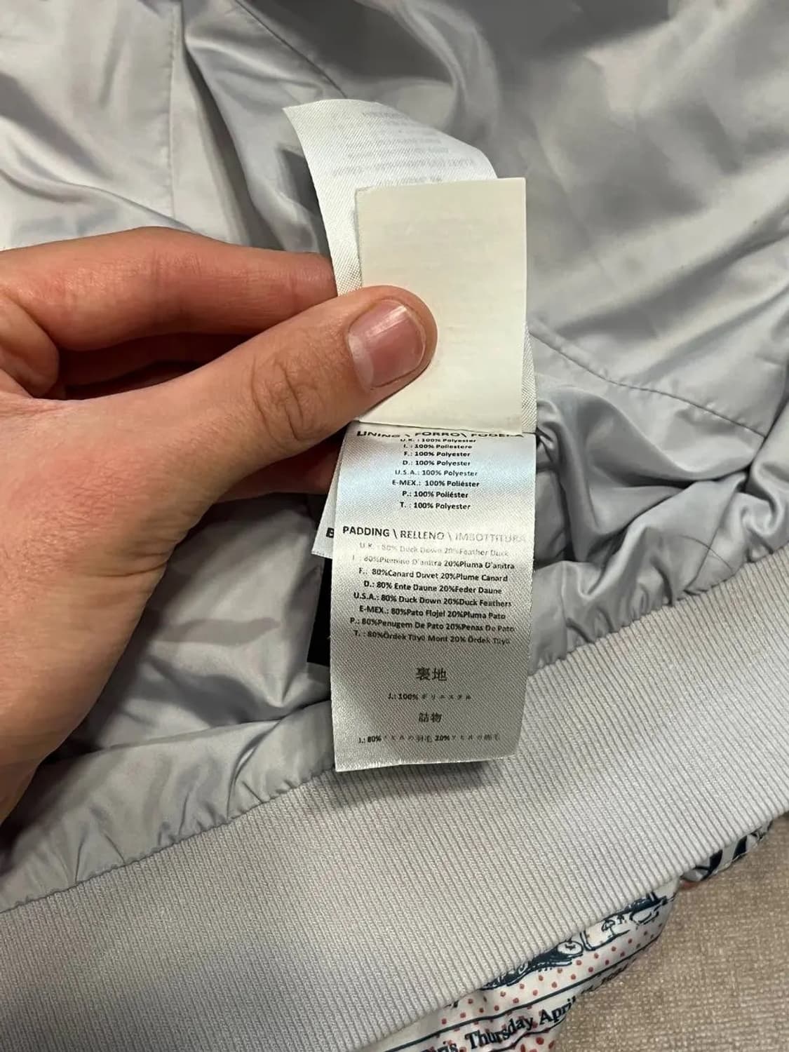 존 갈리아노 뉴스페이퍼 푸퍼자켓 상품이미지6