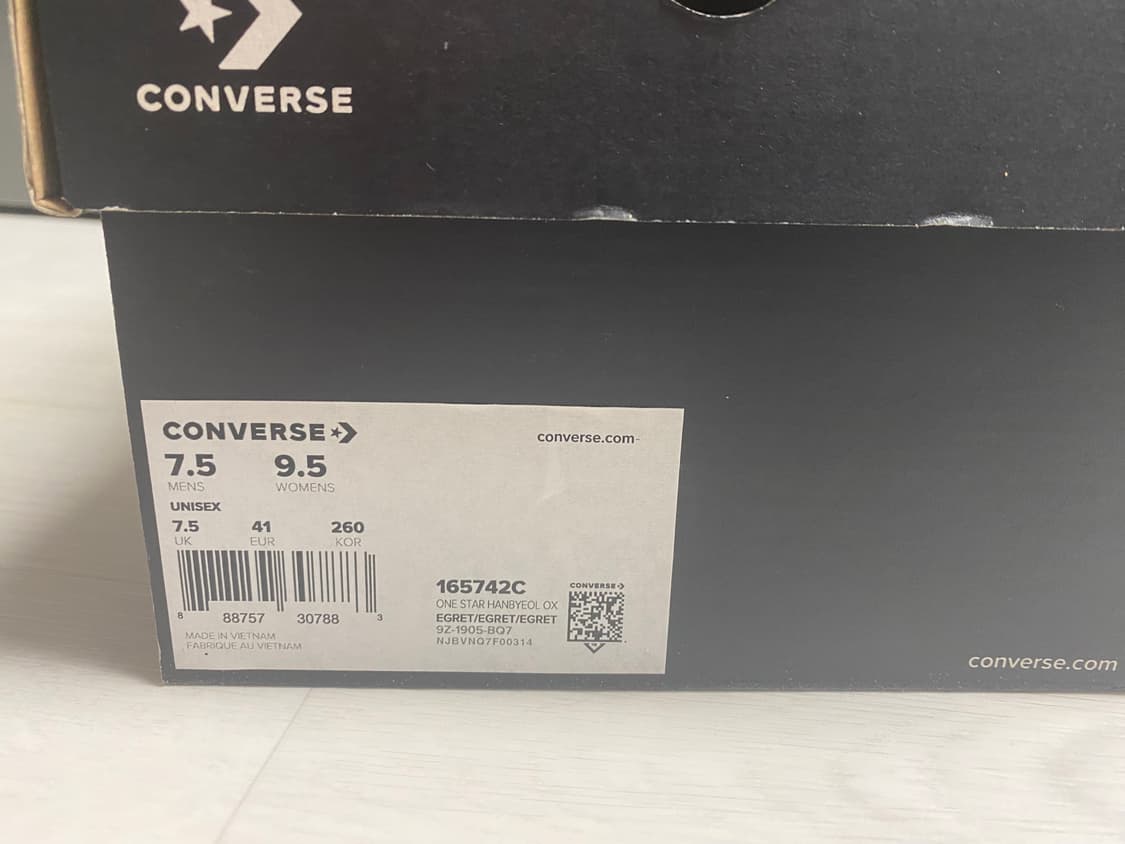 Converse 원스타 컨버스 한별 ox (size 260) 상품이미지5