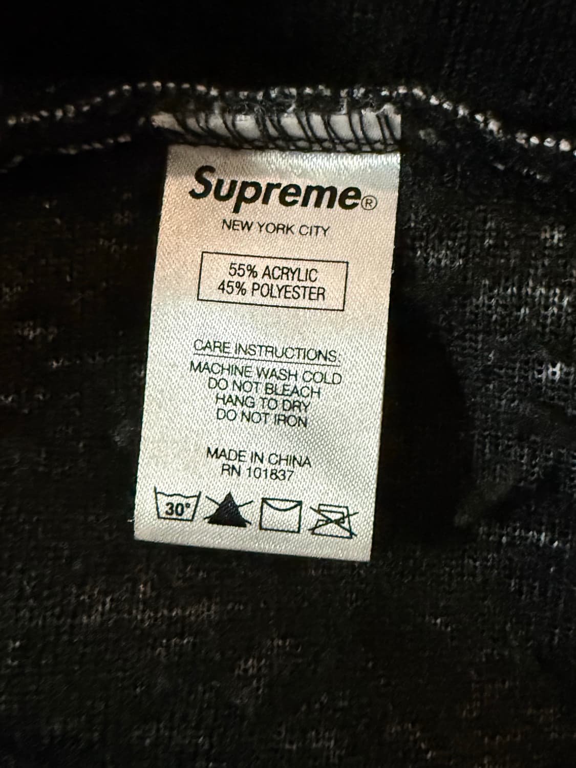 슈프림 드라마 마스크 플리스 자켓 상품이미지5