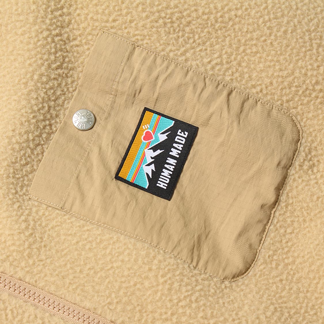 HUMAN MADE "Beige Fleece Jacket" 상품이미지8