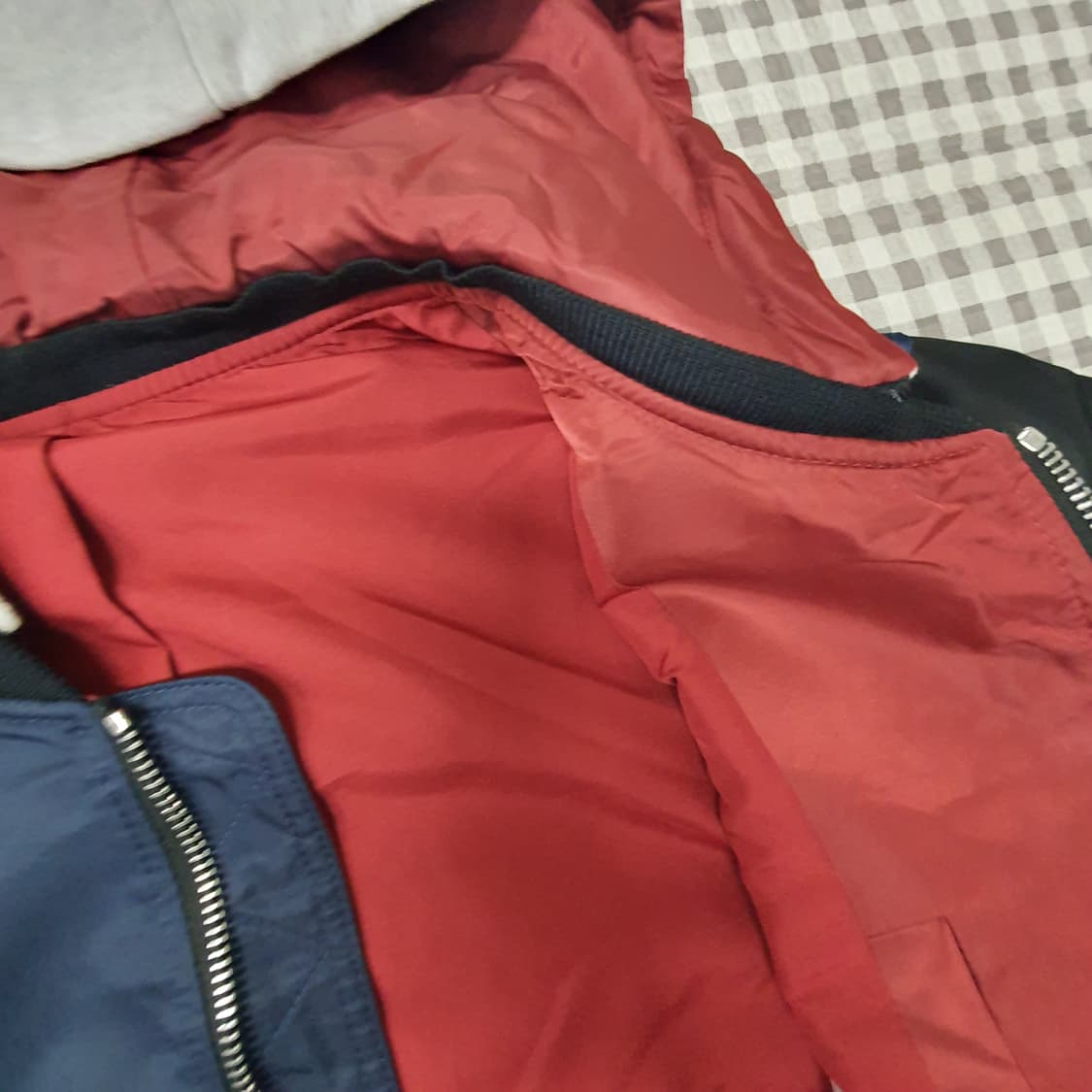 솔리드옴므 MA-1 항공점퍼 남자95~100 상품이미지6