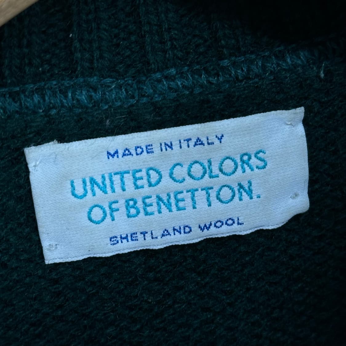 베네통 이태리 패턴 디자인 니트 상품이미지5