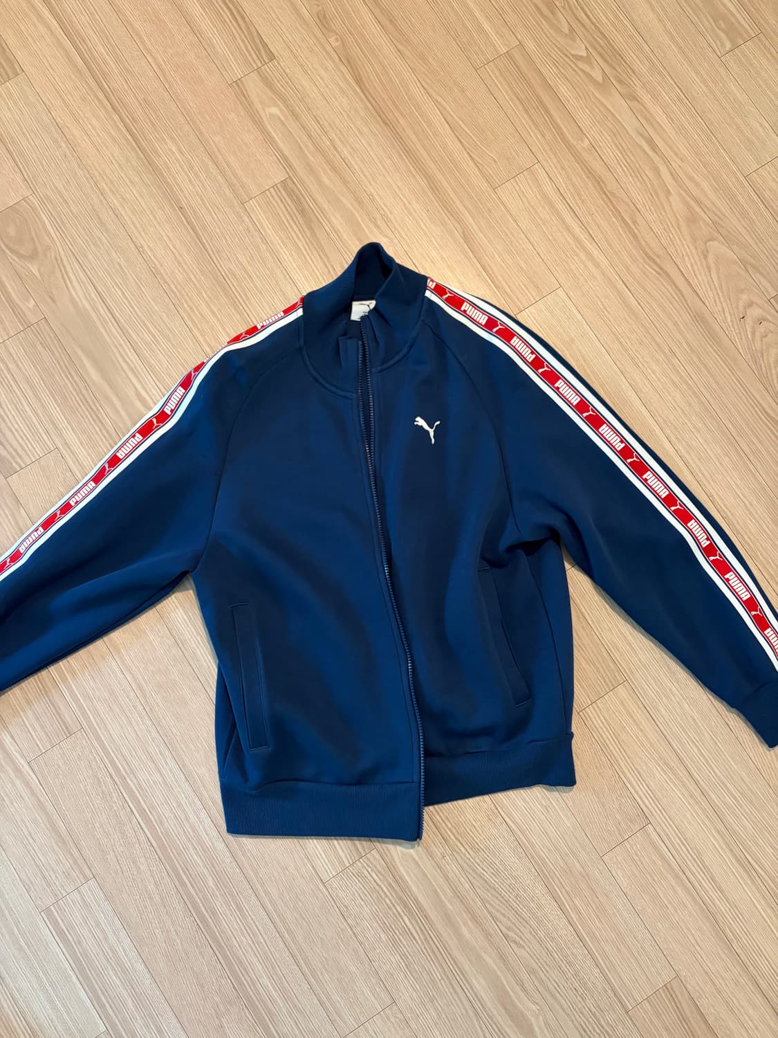 PUMA T7 트랙 자켓 네이비 레드 (ASIA M) 상품이미지4