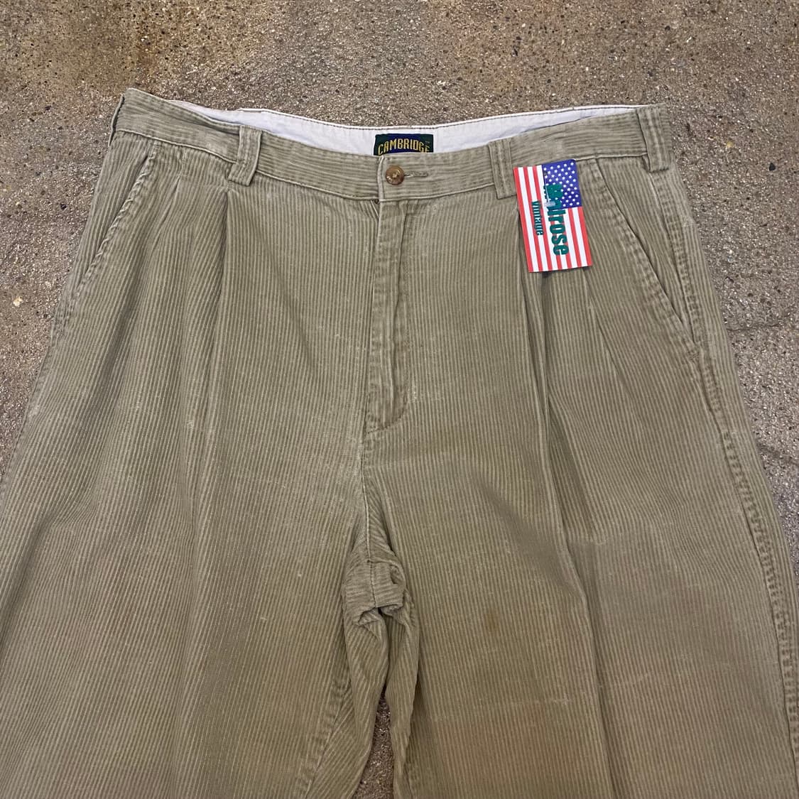 90s 미국 빈티지 캠브리지 골덴바지 코듀로이 바지 상품이미지3