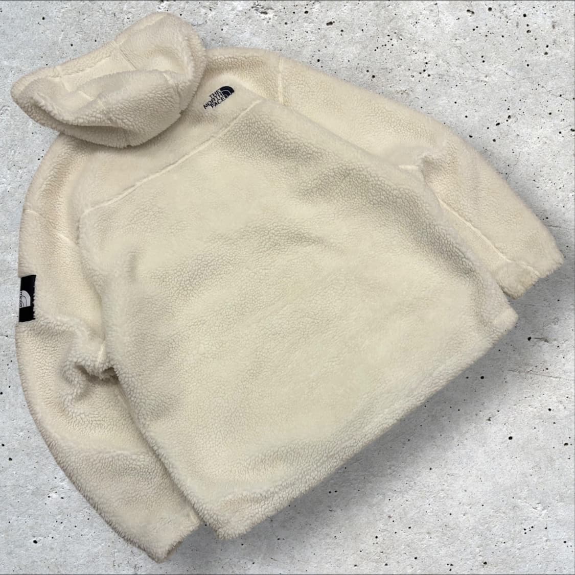 [XL] 노스페이스 화이트라벨 리모 아이보리색 뽀글이 후리스 B932 상품이미지2