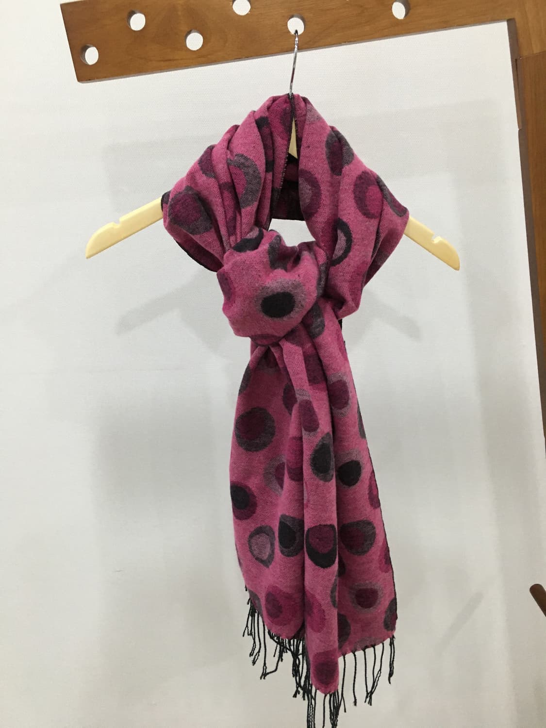 일본빈티지 도트 양면머플러 상품이미지2