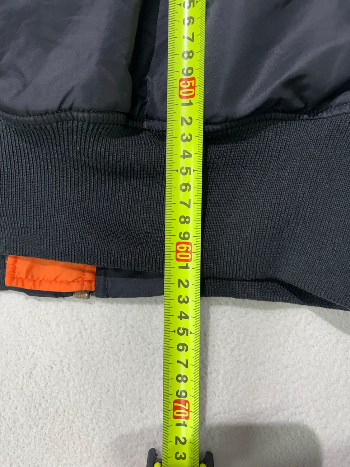 알파인더스트리 블랙 MA-1 리버서블 항공 점퍼 XS 상품이미지6