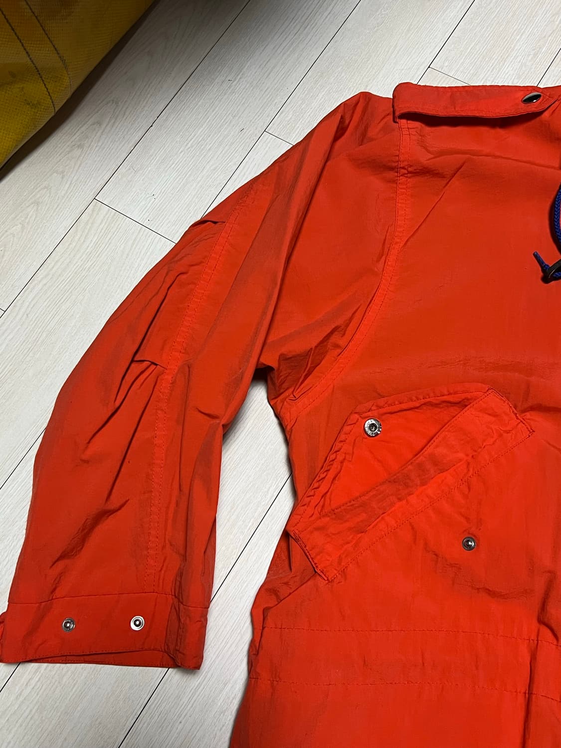 폴로 랄프로렌 RL-92 오렌지색 바람막이 야상점퍼 S사이즈 상품이미지4