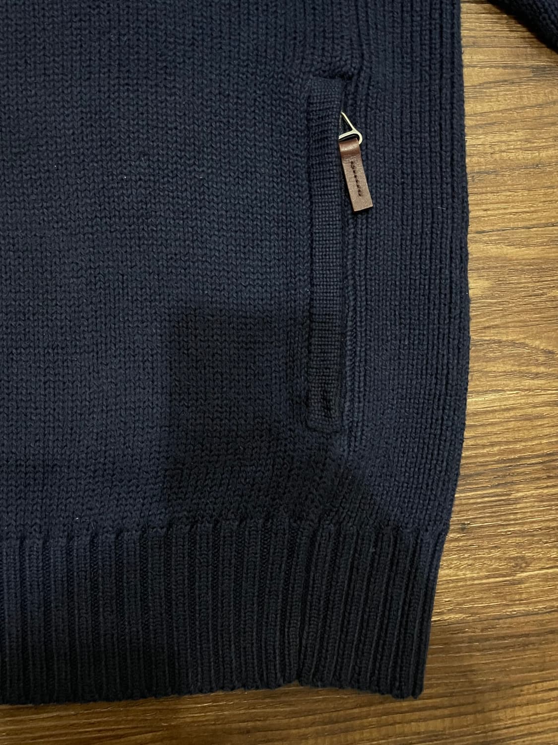 폴로 랄프로렌 빅포니 풀집 스웨터 니트 집업 네이비 상품이미지7