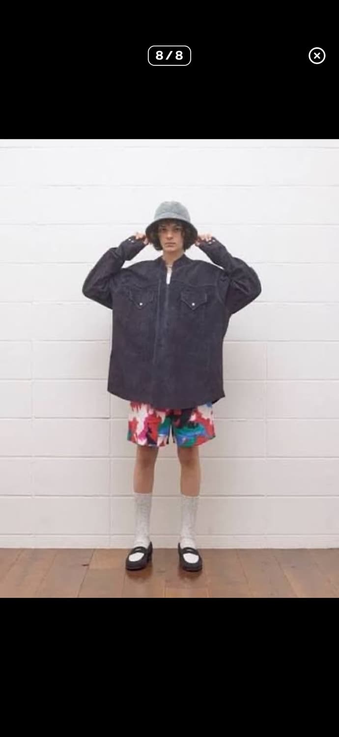 unused 스웨이드 웨스턴 셔츠 1사이즈 상품이미지5