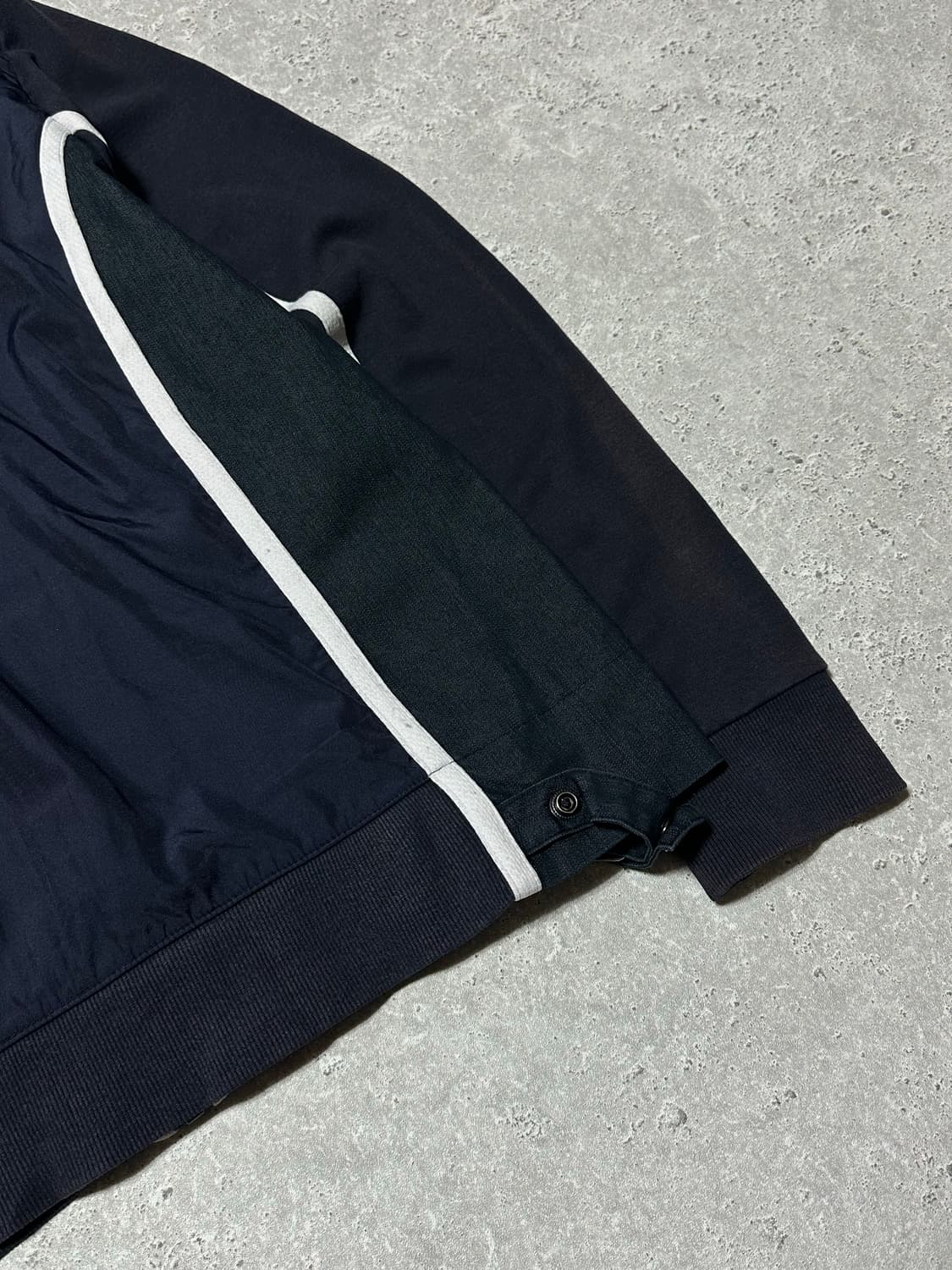 본더치 빅로고 네이비 데님믹스 코튼자켓 상품이미지3