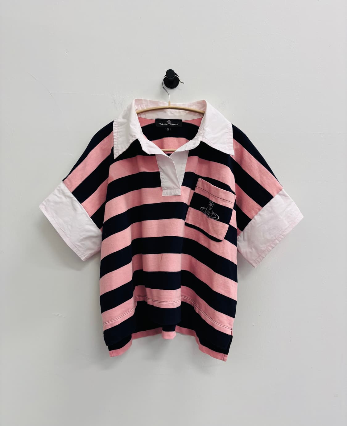 비비안 웨스트우드 스트라이프 럭비 셔츠 상품이미지1