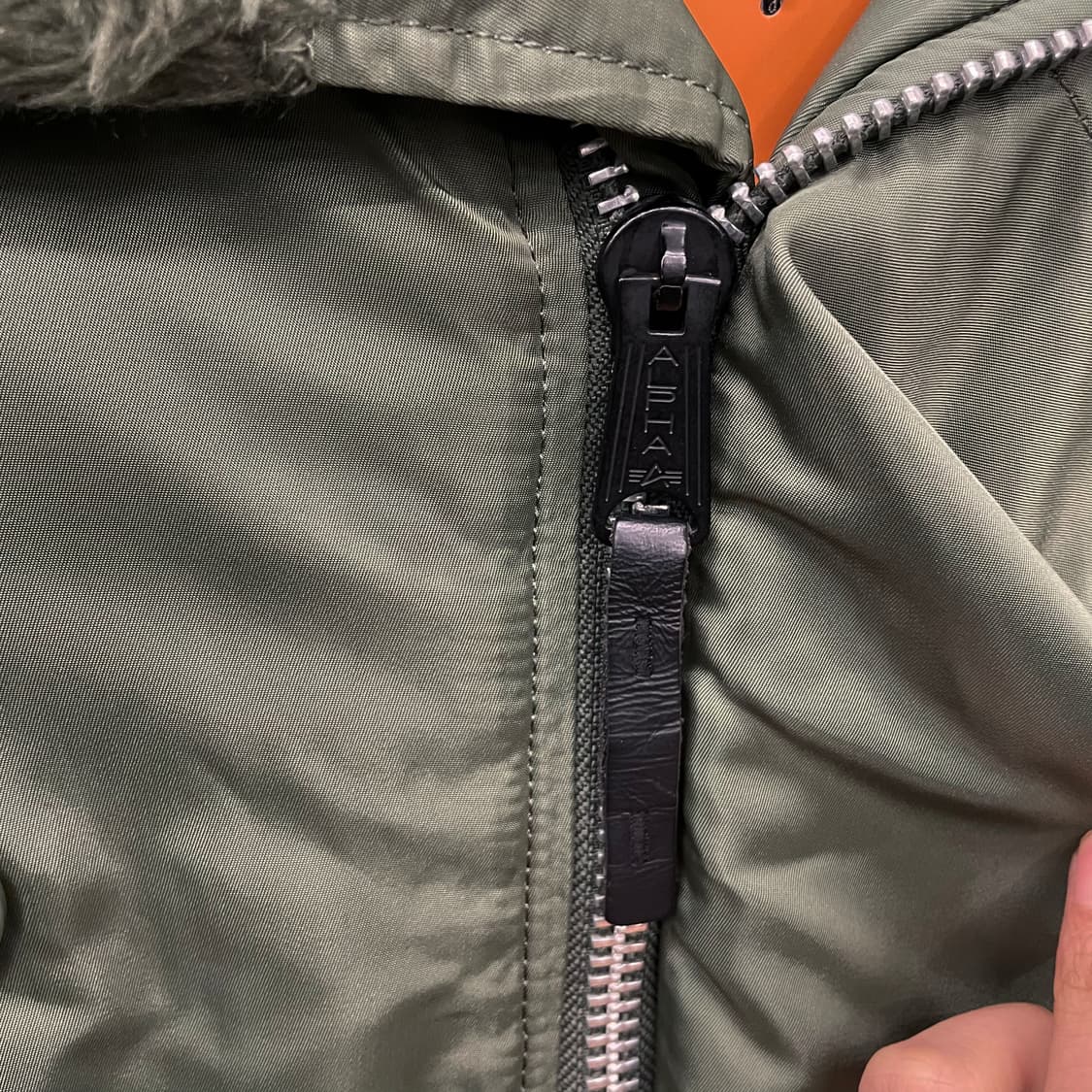 알파 인더스트리 N3B 퍼 후드 야상 자켓 밀리터리 오리지널 상품이미지6