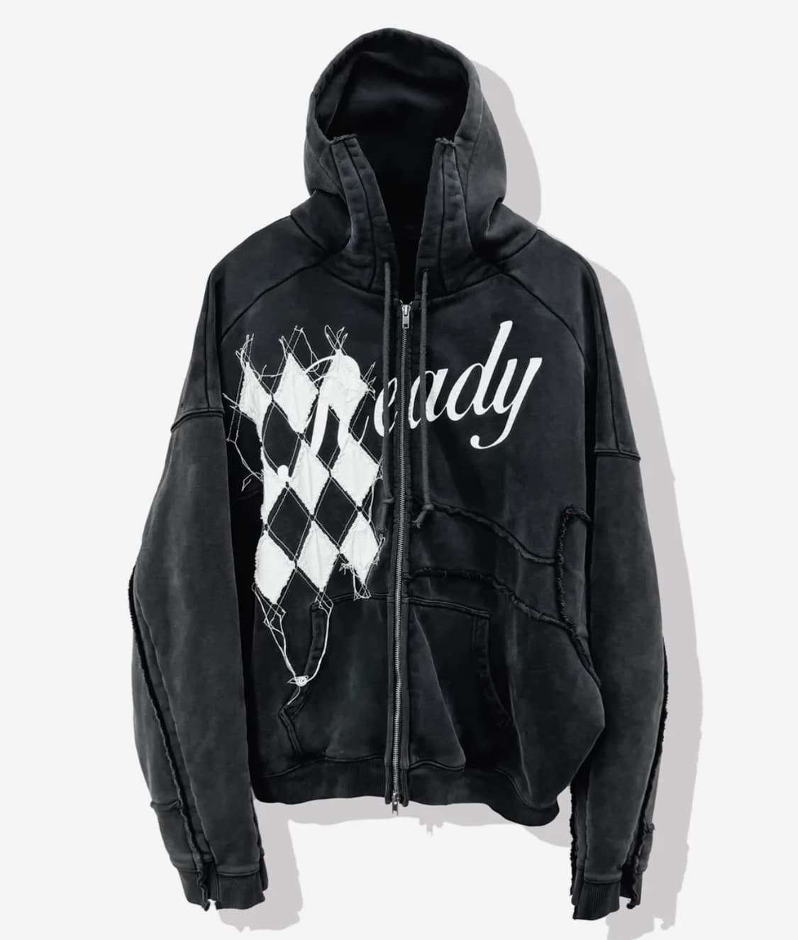 cord 다이아 패치 후드집업 코드 상품이미지1