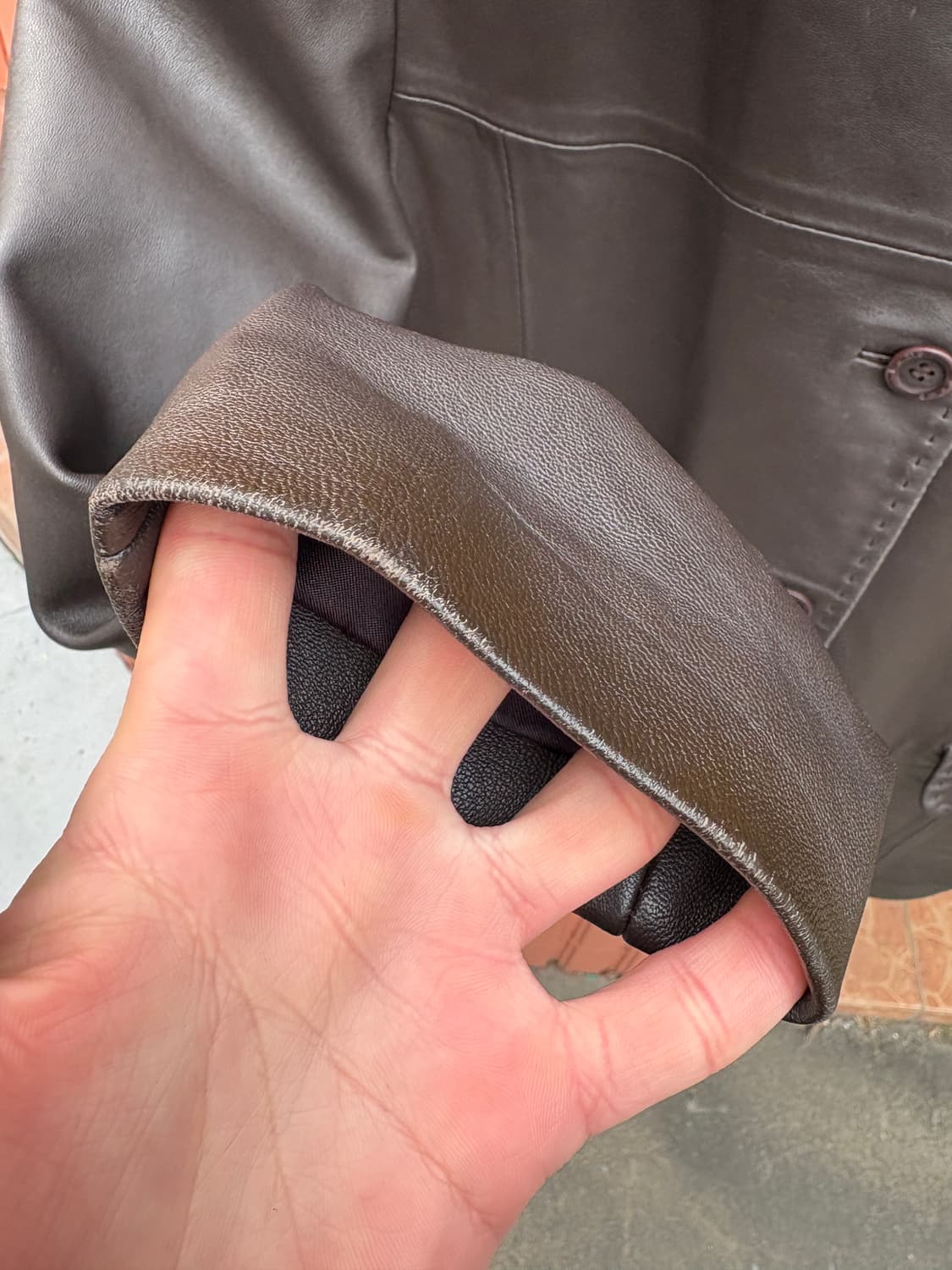 Vintage 양가죽 자켓 상품이미지3