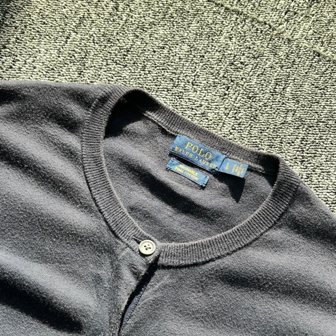 폴로 랄프로렌 피마코튼 네이비 가디건 상품이미지5