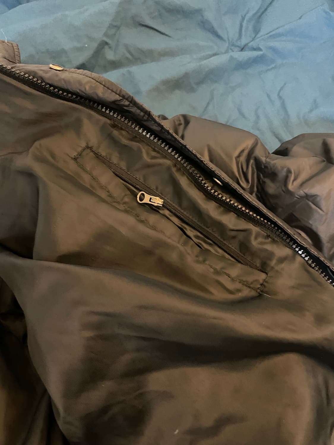 오리털 검정 패딩 상품이미지4