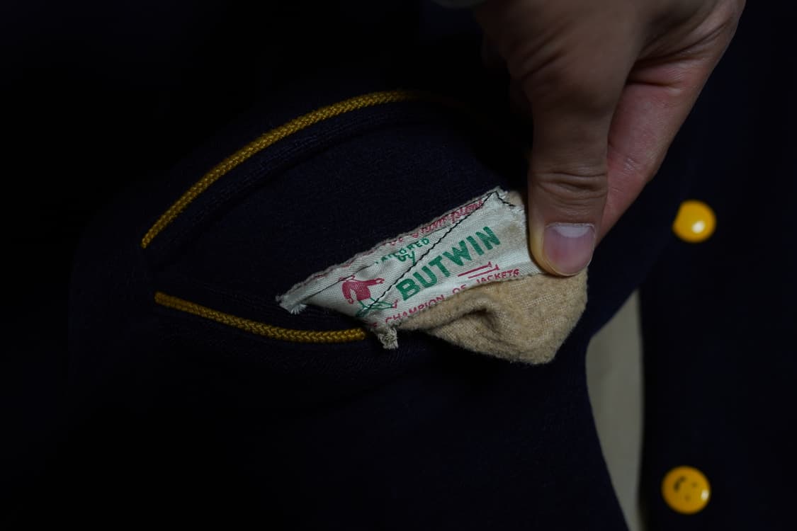70’s Butwin Varsity jacket L 상품이미지4